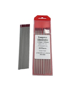 Hàn vonfram que tip WT20 thoriated vonfram điện cực 3.2*150mm <span class=keywords><strong>Tig</strong></span> điện cực Đỏ - Product Image 1
