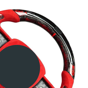 Volante Personalizado con Pantalla LED Azul de Fibra de Carbono para <span class=keywords><strong>Dodge</strong></span> Charger <span class=keywords><strong>Challenger</strong></span> SRT 2018 2020 <span class=keywords><strong>2022</strong></span> 2023 - Product Image 6