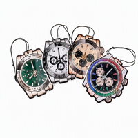Votre LOGO ICI Désodorisant de voiture de luxe en forme de montre Diffuseur de parfum suspendu longue durée Fournisseur en gros