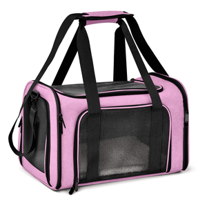 Sac de transport portable pour animaux de compagnie, confortable et respirant, pour voyages en extérieur, cage pour chat et chien, sac de transport pour animaux de compagnie pour avion - Product Image 1
