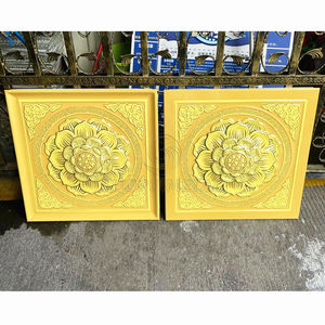 Plafonds de temple en aluminium avec design de plafond de temple en relief 3D - Product Image 6