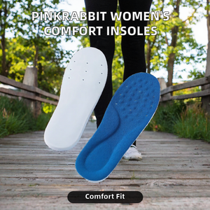 Vente directe d'usine, semelles intérieures pour femmes confortables, absorbant les chocs, respirantes, en latex et fibre de polyester, modèle - Product Image 2