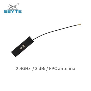 TX2400-FPC-5015 Échantillon Gratuit Antenne de Téléphone Portable à Gain Élevé 3.0 dBi sur Substrat PCB Anti-Interférence Antenne FPC Flexible Ebyte - Product Image 4