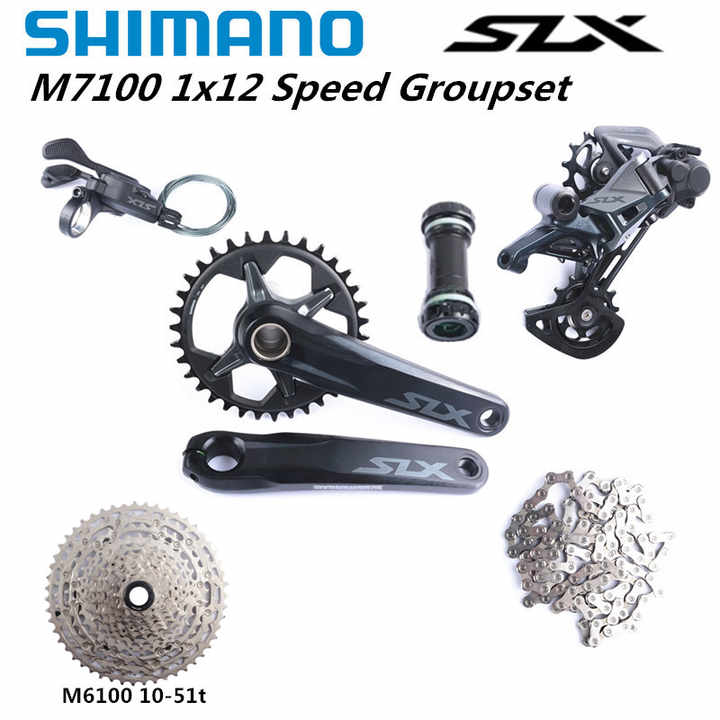 Shimano SLX クランク、ディレイラー、シフター Shimano SLX クランク、ディレイラー、シフター （スタッフの