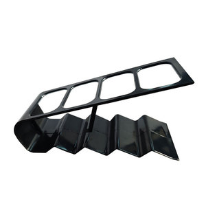 Desktop Organizer Plastic Storage Rack With Partitions For Remote <b>Controls</b> And Small Items <b>Standing</b> Type Rectangle Shape - Product Image 3