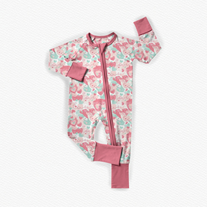 Kledingset van bamboe voor kinderen, zacht en comfortabel slaappak voor baby's en peuters, bamboevezels, roze - Product Image 3