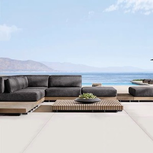 Hotel <b>side</b> tableModern weather-resistant Teak <b>outdoor</b> <b>side</b> <b>table</b> Hotel garden poolside villa <b>outdoor</b> dining <b>table</b> - Product Image 6