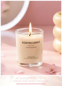 Coffret Cadeau Luxe Parfum Sakura Rose – 6 Senteurs – Bougies en Cire Végétale et Diffuseurs à Bâtonnets pour Souvenirs d'Entreprise - Product Image 4