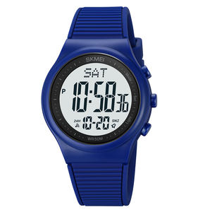 <span class=keywords><strong>Skmei</strong></span> – montre-bracelet numérique étanche 50M, prix de gros d'usine, pas cher, sport, analogique, avec bracelet en silicone, 1980 - Product Image 3