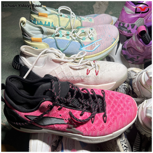 Chaussures de basket-ball d'occasion pour hommes S04-1, vente chaude, chaussures de basket-ball de marque chinoise célèbre, vente en gros de chaussures d'occasion - Product Image 2