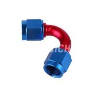 SUMEICHI Prix d'usine Coupleurs pivotants femelles à 120 degrés AN6 AN8 AN10 AN12 Raccords de tuyauterie universels pivotants évasés femelles