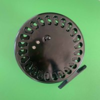 En gros d'eau salée CNC usiné centerpin pêche à la mouche bobine