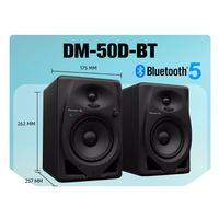 Moniteurs actifs Presonus DM-50D-BT 5 pouces |   Bluetooth 5.0 AptX/aptX LL, double port, TRS/RCA/3,5 mm |   pour la production musicale, le mixage, les podcasts