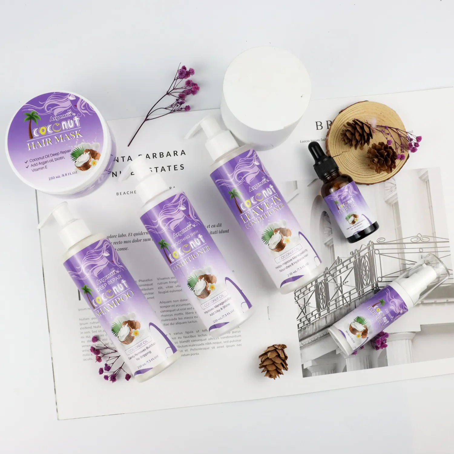 Private Label Bio Keratine Proteïne Collageen Kokos Haar Behandeling Haarverzorging Conditioner Voor Dame