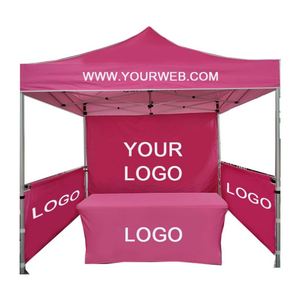 Carpa Publicitaria Comercial con Marco Hexagonal y Logotipo Personalizado, Gazebo Plegable 3x3/3x4.5/3x6, Resistente al Fuego, Tela 600D para Exteriores - Product Image 1