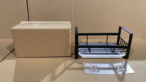 <span class=keywords><strong>Porte</strong></span>-<span class=keywords><strong>éponge</strong></span> pour évier de cuisine 18,3*10*9CM, en acier inoxydable, pour organiser les <span class=keywords><strong>éponge</strong></span>s et les brosses, support d'organisation pour évier de cuisine, argent - Product Image 6