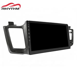 Radio de Auto Android Rhythm de 10 Pulgadas y 2 Din con Nueva Interfaz de Usuario 5.0, Herramienta de Temas, Carplay, Android Auto, Navegación GPS para Toyota RAV4 2013-2018 - Product Image 1