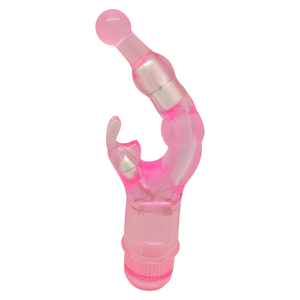 Estimulador de Clítoris Naughty Rabbit, Vibrador Multivelocidad, TPE ABS, Resistente al Agua, Funciona con Batería, Bajo Ruido, Frecuencia Personalizable, para Adultos - Product Image 1