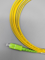Câble de raccordement à fibre optique monomode SC APC vers SC APC Simplex 16 mm de micro-diamètre avec gaine LSZH Premium pour projet de mise en réseau FTTH
