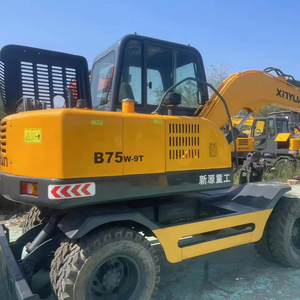 XINYUAN Excavadora de Ruedas, Tractor Hidráulico en Buen Estado, B75W, B75, Trabajo Listo en Horas Bajas, a la Venta, China, 2017 - Product Image 1