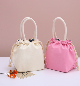 Colorful reusable thick custom pattern cotton <b>canvas</b> <b>drawstring</b> <b>bag</b>, gift, travel <b>canvas</b> shopping <b>bag</b> - Product Image 1