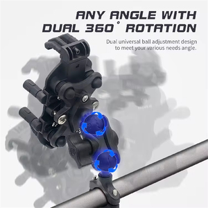 <span class=keywords><strong>Support</strong></span> de téléphone en métal aluminium <span class=keywords><strong>Support</strong></span> de téléphone portable de moto pour moto et vélo Moto <span class=keywords><strong>Scooter</strong></span> amortissement <span class=keywords><strong>Support</strong></span> de téléphone Rack - Product Image 5