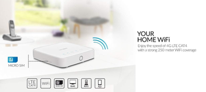 Mở khóa Alcatel hh41nh 4 gam LTE Router Pocket 150Mbps <span class=keywords><strong>Wifi</strong></span> <span class=keywords><strong>Repeater</strong></span> với hai RJ45 cổng Ethernet cho Alcatel hh41nh - Product Image 2