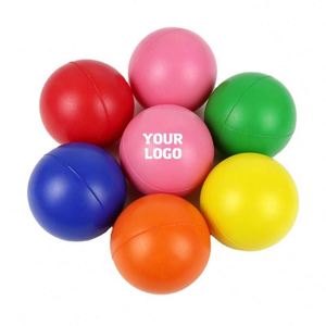Xj48 Jouet anti-stress en mousse souple en forme de cœur, personnalisé en usine, imprimé sérigraphié avec logo, cadeau promotionnel - Product Image 1