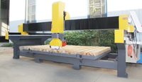 3200*2000mm pierre industrielle CNC machines Quartz marbre granit tuile comptoir coupe sculpture 5 axes CNC pont scie Machine