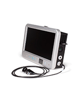 Système de caméra endoscopique vétérinaire mobile avec écran LCD intégré pour usage en clinique vétérinaire pour petits animaux, compatible avec l'endoscope rigide