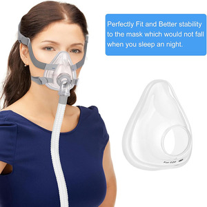 Oferta: 1 Pieza de Repuesto de Cojín para <span class=keywords><strong>M</strong></span>áscara Capa, Compatible con la <span class=keywords><strong>M</strong></span>áscara Facial Completa de Silicona Capa-mask F20 - Product Image 3