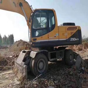 UY-excavadora de ruedas original <span class=keywords><strong>Hyundai</strong></span> <span class=keywords><strong>210</strong></span>, 21 toneladas robex <span class=keywords><strong>210</strong></span>, precio hyundai210w-9 - Product Image 1