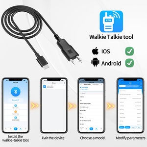 Câble de programmation pour talkie-walkie ABBREE, compatible avec l'application téléphonique, compatible avec Baofeng UV-5R 5RM K5 PLUS UV-21R UV-32 UV-5R MINI - Product Image 5