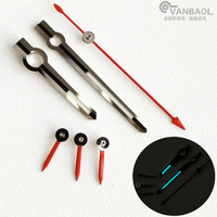 Aiguilles de montre génériques RLX 116520 pour mouvement 4130, aiguilles de chronographe compatibles avec les mouvements de montre RLX couleur or/argent/or rose