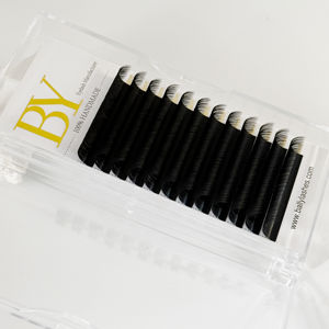 Extensiones de <span class=keywords><strong>Pestañas</strong></span> Individuales de Seda, Bandejas de <span class=keywords><strong>Pestañas</strong></span> Suaves de Cachemira, Suministros de <span class=keywords><strong>Pestañas</strong></span> Negras Mate Oscuras, <span class=keywords><strong>Precio</strong></span> al por Mayor, Marca Privada - Product Image 5