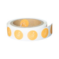 Etiquetas adhesivas NFC PET impermeables RFID personalizadas Mini Ntag213 Ntag215 Ntag216 15MM 20MM 25MM 30MM pegatinas NFC
