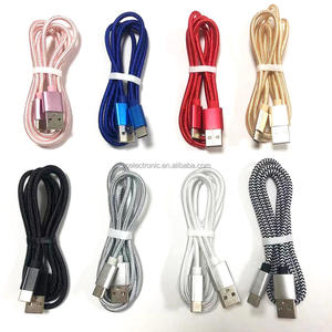 كابل بيانات <span class=keywords><strong>USB</strong></span> من النوع C متين بطول 3/6/10 أقدام للشحن السريع للهواتف المحمولة والأجهزة - Product Image 1