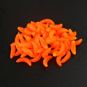 Appâts de pêche artificiels souples en plastique, vers et larves bioniques sans hameçons, en promotion sur <span class=keywords><strong>AliExpress</strong></span> - Product Image 1