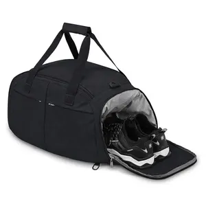 Hochwertige große wasserdichte Weekender-Tasche Travel Duffel Sporttasche mit Schuh taschen für Travel Sport Gym Journey für Männer Frauen