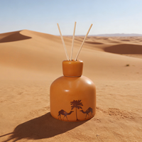 Ensemble d'aromathérapie en céramique à bâtonnets de rotin sans flamme, à l'huile essentielle naturelle, parfum longue durée, pour la décoration intérieure - Meilleures ventes