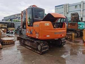 Mini-excavatrice sur chenilles Hitachi ZX70 d'occasion, moteur japonais, boîte de vitesses, composants principaux, équipement d'origine - Product Image 4