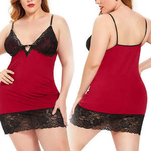 Fotos de Lencería Sexy de Mujeres Maduras Japonesas, Imágenes Sensuales de Una Pieza, Lencería Sexy con Encaje Rojo para Mujeres de Talla Grande - Product Image 6