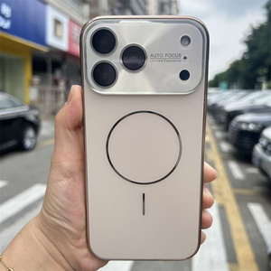 Coques de téléphone portable en verre magnétique à finition mate AG <span class=keywords><strong>pour</strong></span> <span class=keywords><strong>iPhone</strong></span> 17 16 15 <span class=keywords><strong>14</strong></span> <span class=keywords><strong>Pro</strong></span> <span class=keywords><strong>Max</strong></span>, protection antichoc <span class=keywords><strong>pour</strong></span> l'appareil photo arrière, <span class=keywords><strong>coque</strong></span> de protection - Product Image 6