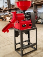 Moulin à riz combiné en gros pour usine, 700-1000 kg/h, neuf, avec moteur et composants essentiels pour la maison et la ferme