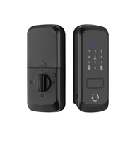 Elock Es450f Houten Deurfabriek Direct Slim Nachtslot Met App-Bediening Tijdelijk Wachtwoord Slim Deurslot