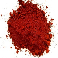 Prix d'usine oxyde de fer pigment rouge pour ciment béton brique asphalte