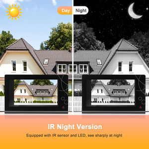 فيديو ذكي tcp/ ip بشاشة 7 بوصة كاميرا جرس باب منزلي مرئي للفيلا - Product Image 6