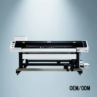 Nueva Impresora Digital de Rollo a Rollo de 2.1m con 2 Cabezales para Publicidad Exterior, Alta Definición, UV/Eco-solvente, con Reproducción de Color Vibrante
