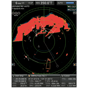 IC-mr1010r hệ thống Radar Hàng Hải với 10 Màn hình LCD Radar tự động âm mưu hỗ trợ chức năng cho ICOM - Product Image 5