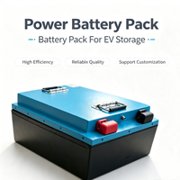Paket Baterai Lithium Iron Phosphate Smart BMS 3000 Siklus UN38.3 CE Untuk Sepeda Motor Listrik Roda Tiga Garansi 2 Tahun